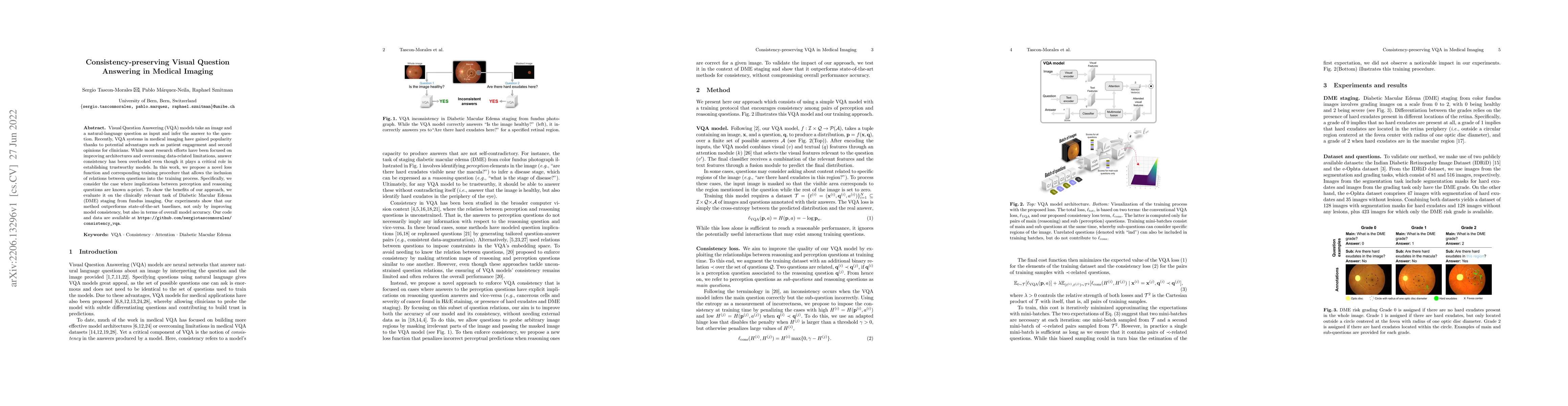 Thumbnail for Consistency-preserving Visual Question Answering in Medical Imaging