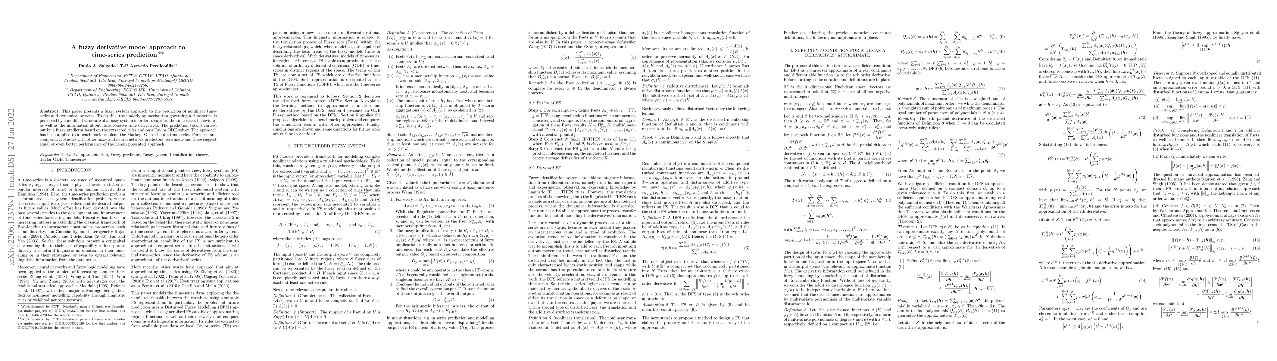 Thumbnail for A fuzzy derivative model approach to time-series prediction