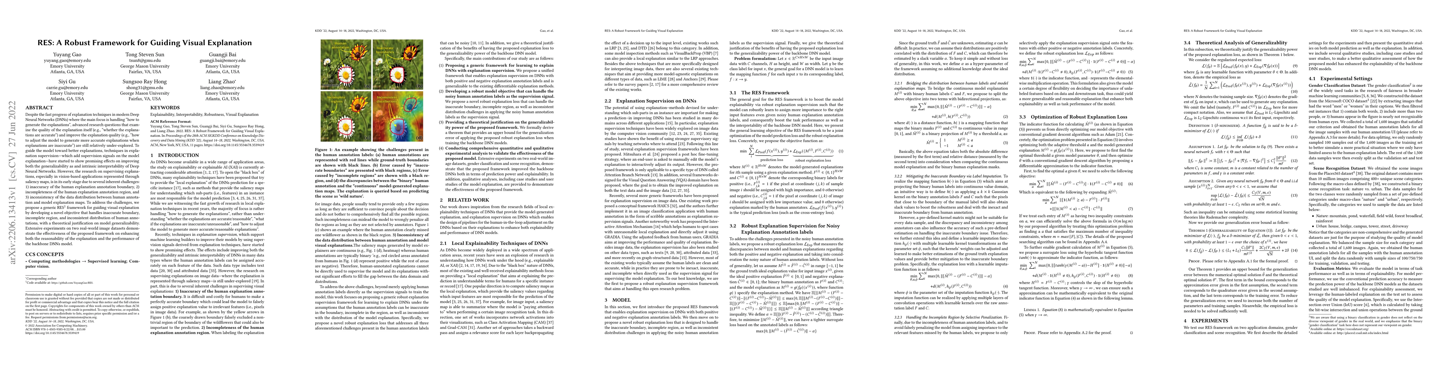 Thumbnail for RES: A Robust Framework for Guiding Visual Explanation