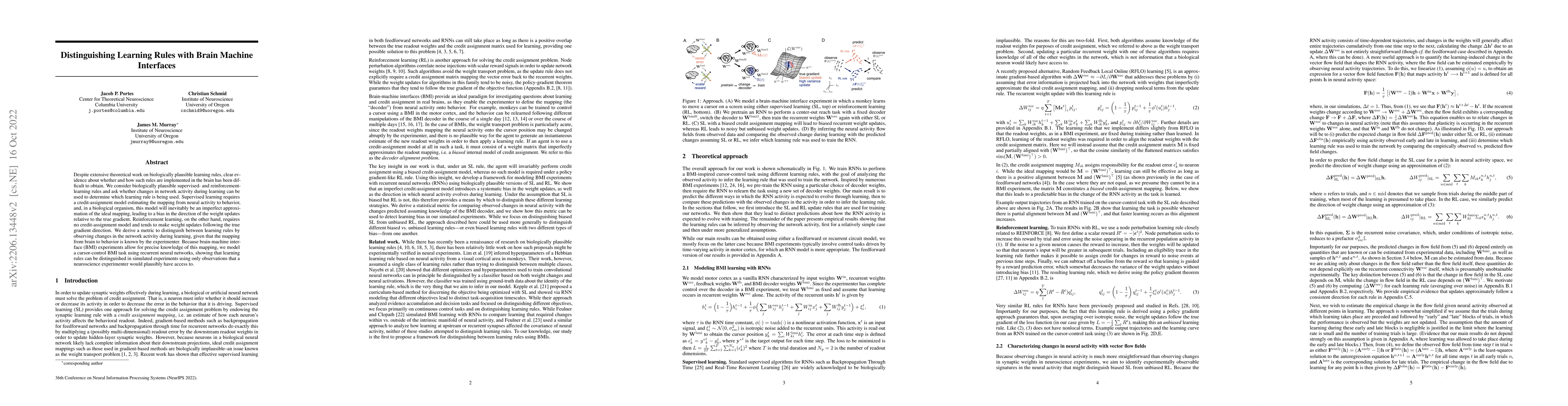 Thumbnail for Distinguishing Learning Rules with Brain Machine Interfaces
