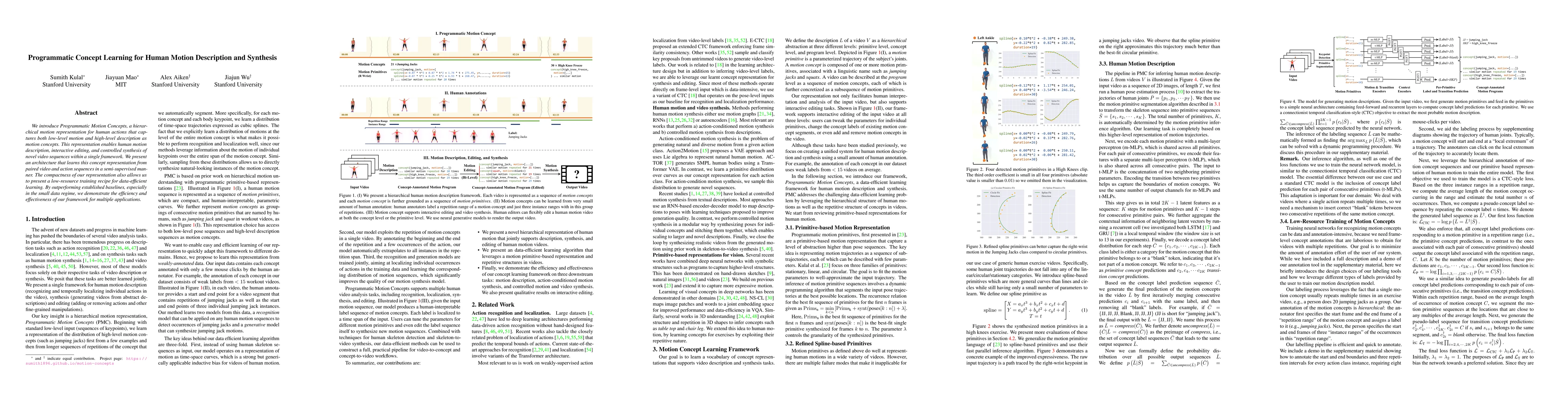 Thumbnail for Programmatic Concept Learning for Human Motion Description and Synthesis