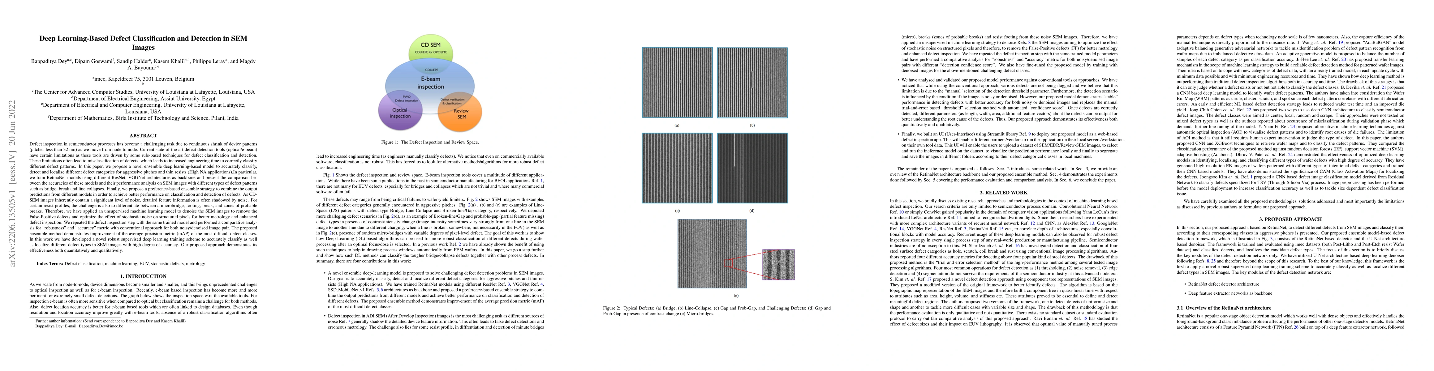 Thumbnail for Deep Learning-Based Defect Classification and Detection in SEM Images