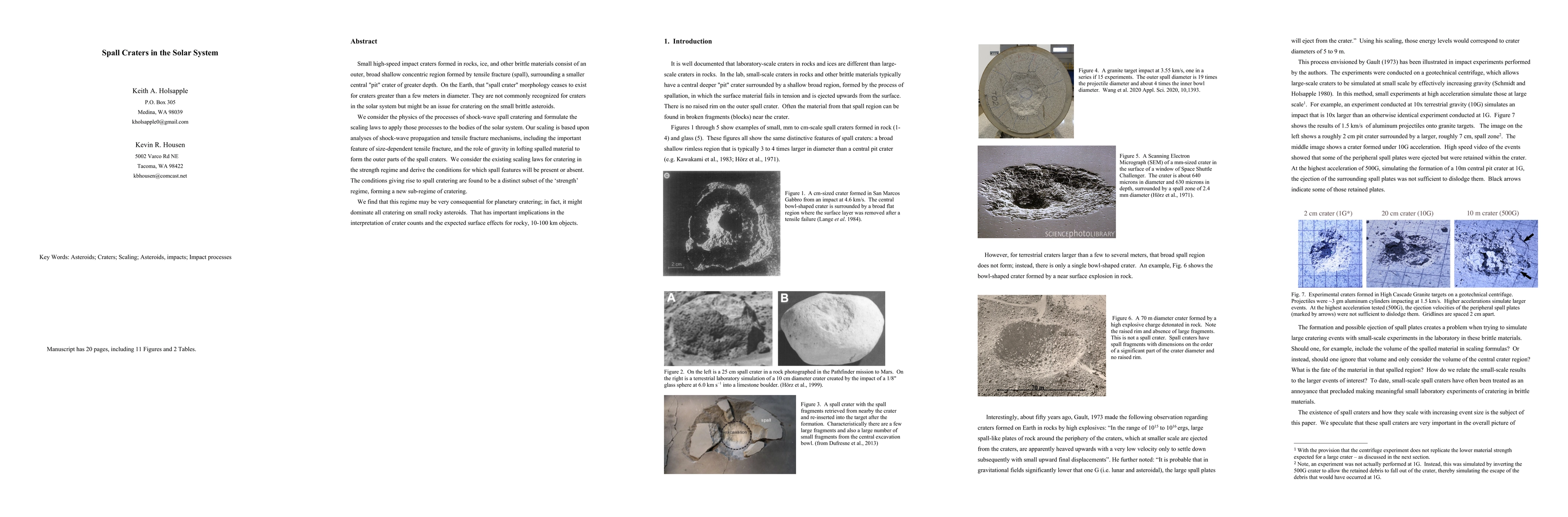 Thumbnail for Spall Craters in the Solar System