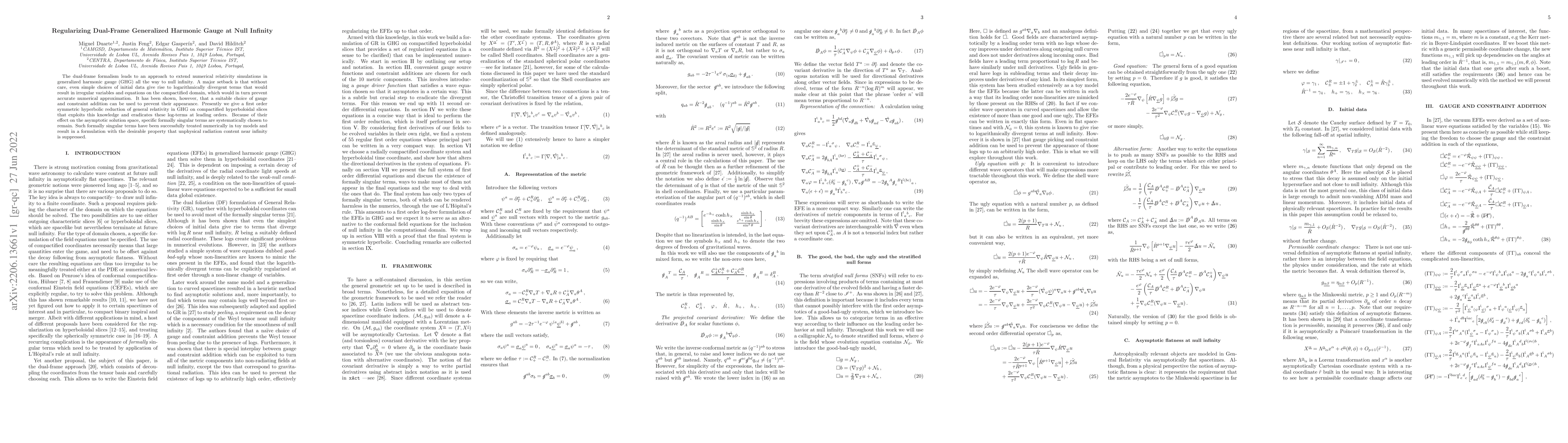Thumbnail for Regularizing Dual-Frame Generalized Harmonic Gauge at Null Infinity