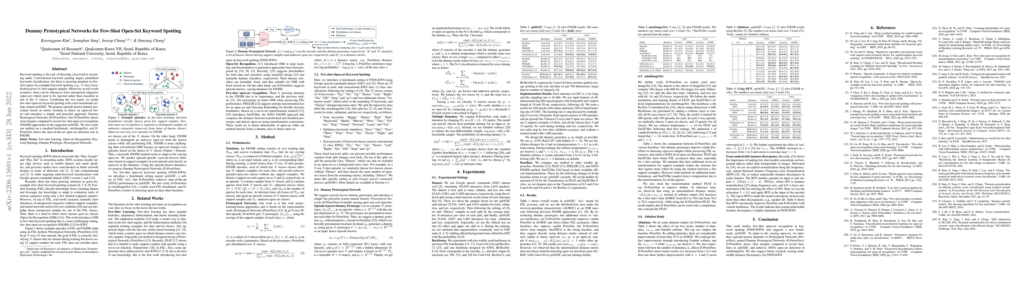 Thumbnail for Dummy Prototypical Networks for Few-Shot Open-Set Keyword Spotting