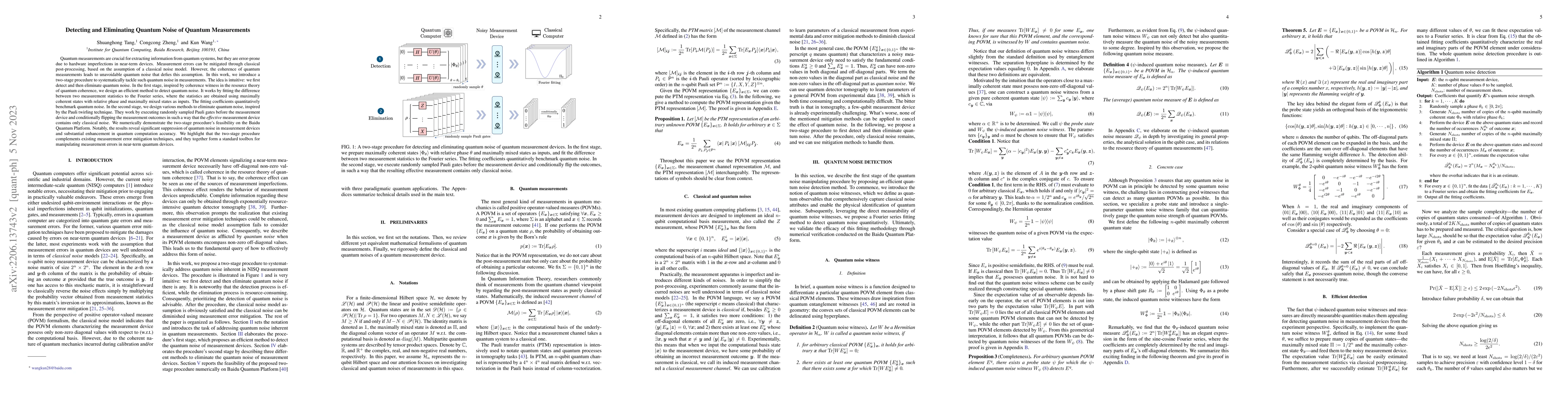 Thumbnail for Detecting and Eliminating Quantum Noise of Quantum Measurements
