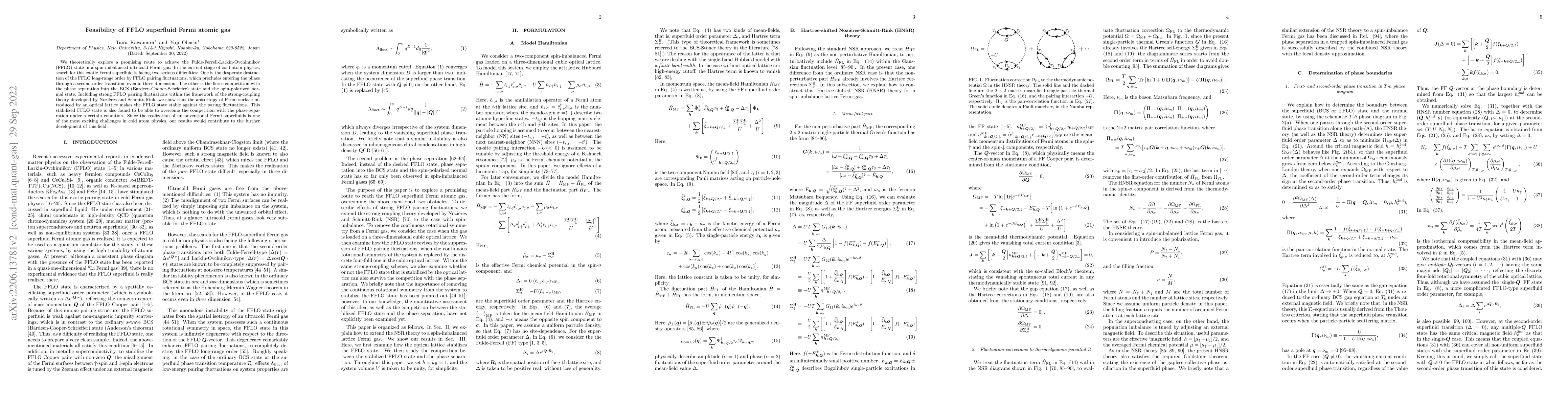 Thumbnail for Feasibility of a Fulde-Ferrell-Larkin-Ovchinnikov superfluid Fermi
  atomic gas