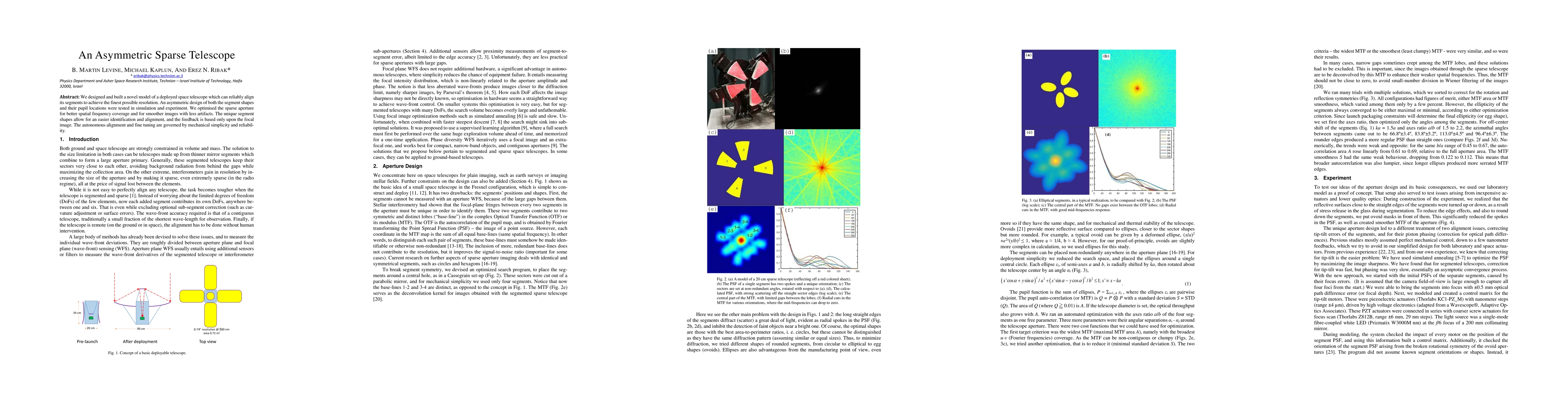 Thumbnail for An Asymmetric Sparse Telescope