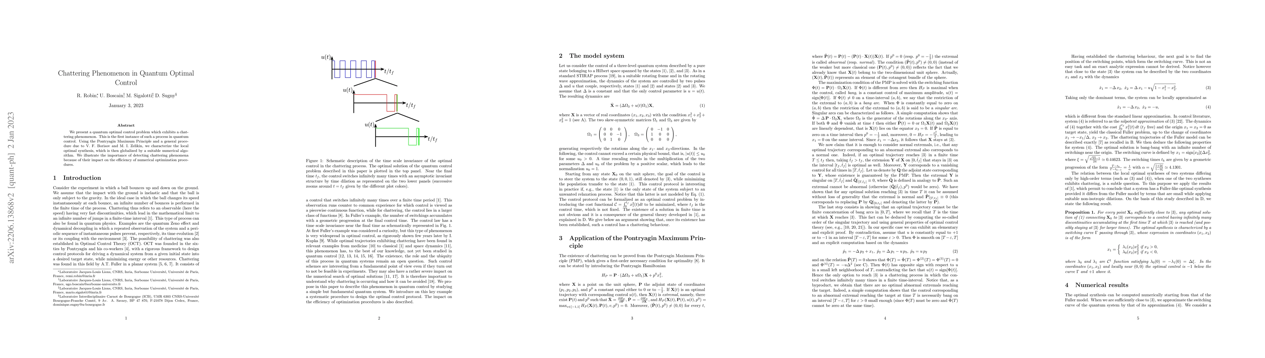 Thumbnail for Chattering Phenomenon in Quantum Optimal Control