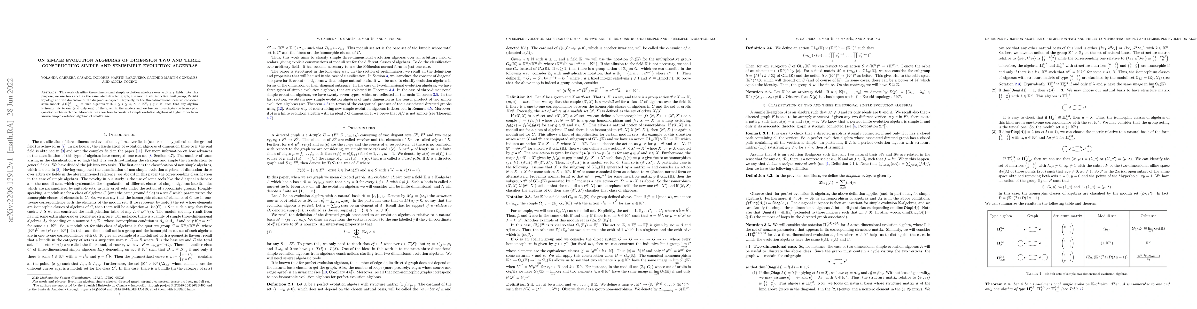 Thumbnail for On simple evolution algebras of dimension two and three. Constructing
  simple and semisimple evolution algebras
