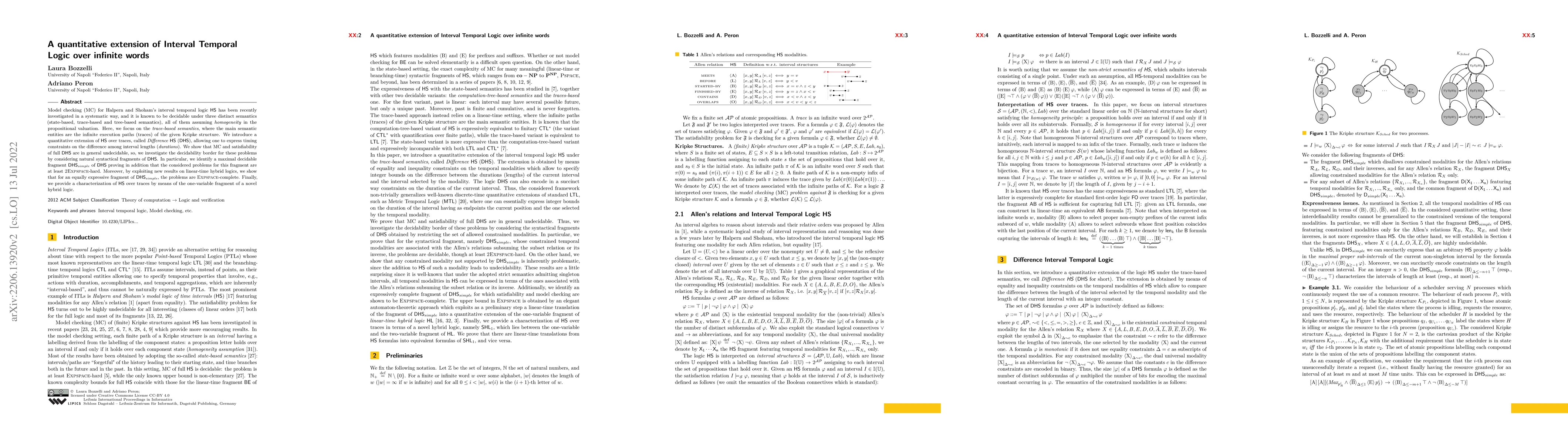 Thumbnail for A quantitative extension of Interval Temporal Logic over infinite words