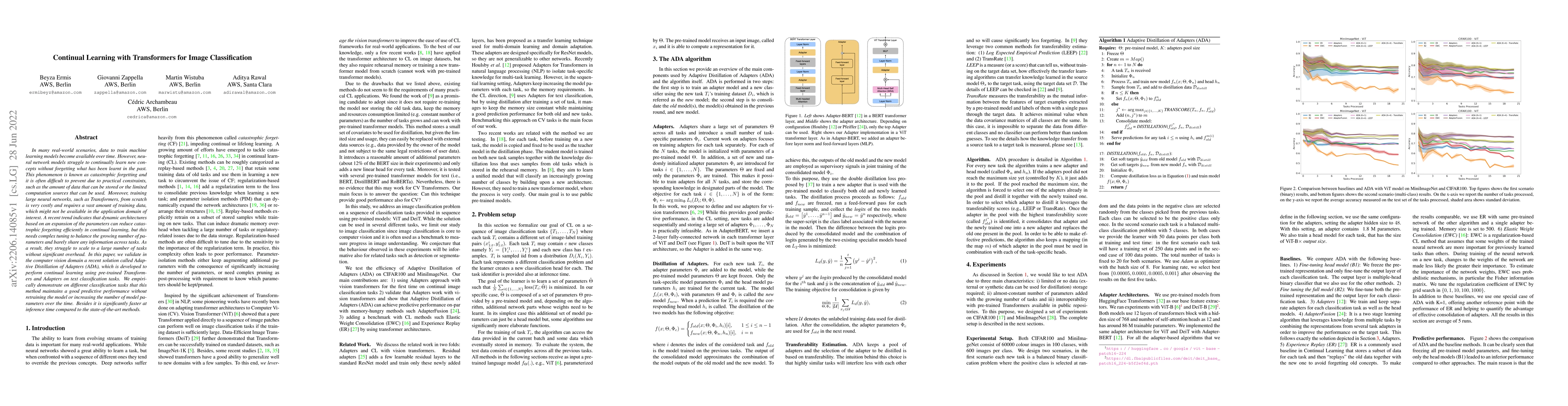 Thumbnail for Continual Learning with Transformers for Image Classification
