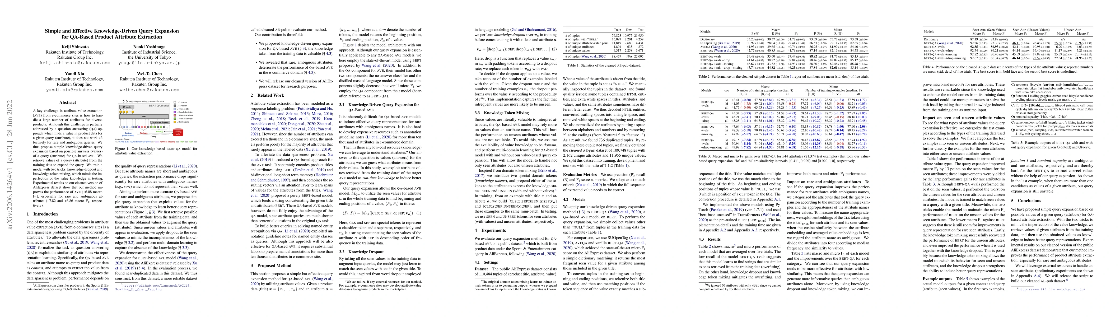 Thumbnail for Simple and Effective Knowledge-Driven Query Expansion for QA-Based
  Product Attribute Extraction