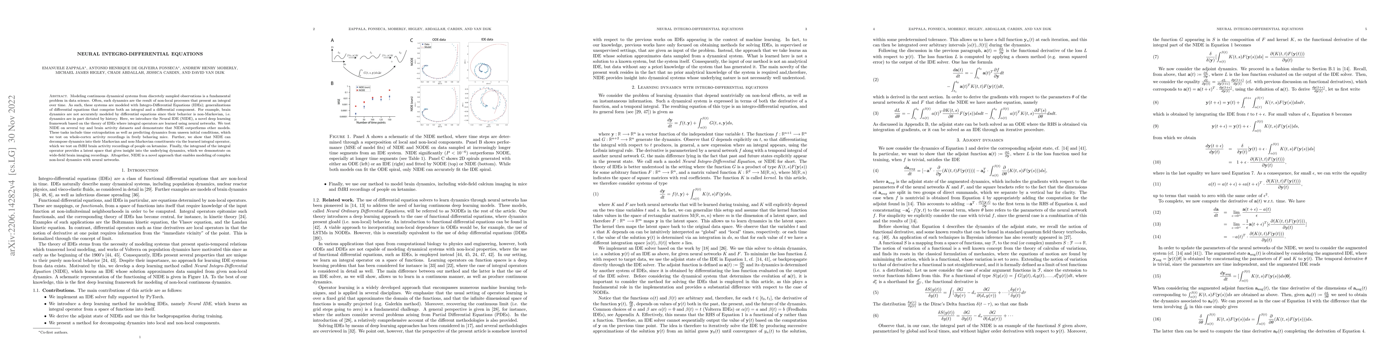Thumbnail for Neural Integro-Differential Equations