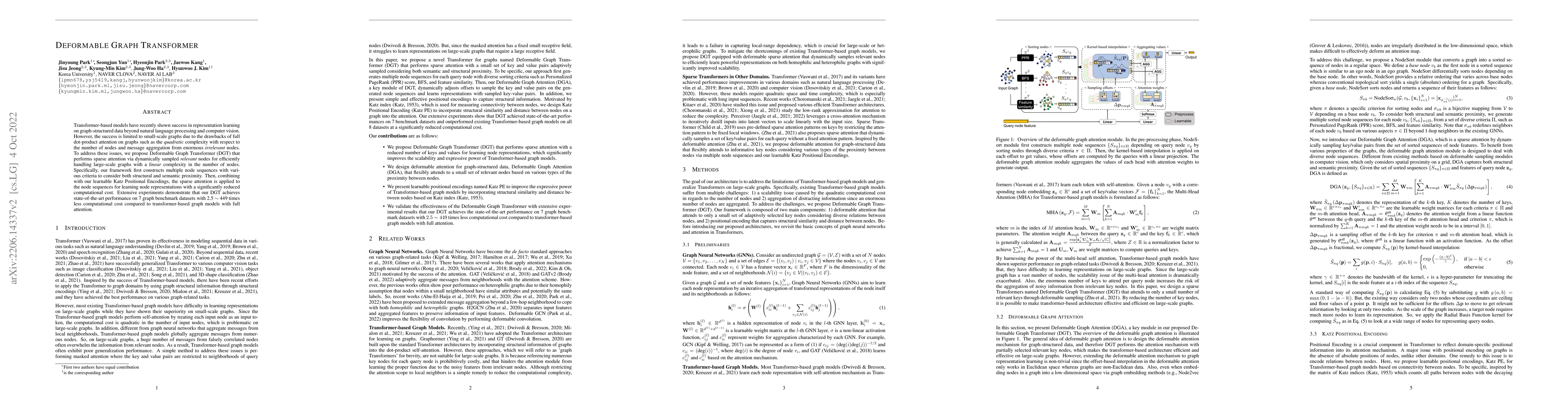 Thumbnail for Deformable Graph Transformer
