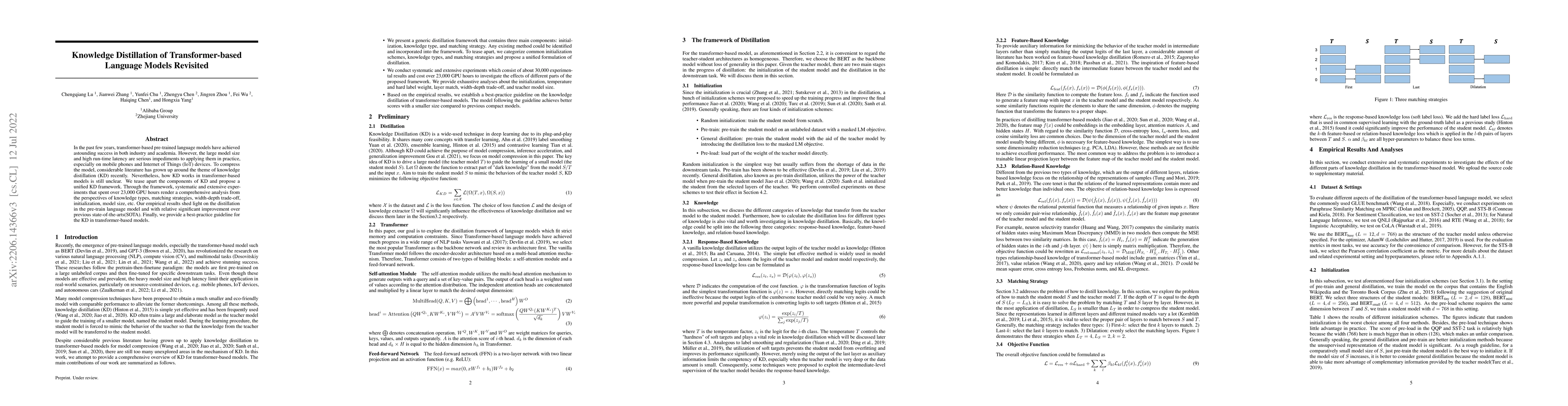 Thumbnail for Knowledge Distillation of Transformer-based Language Models Revisited