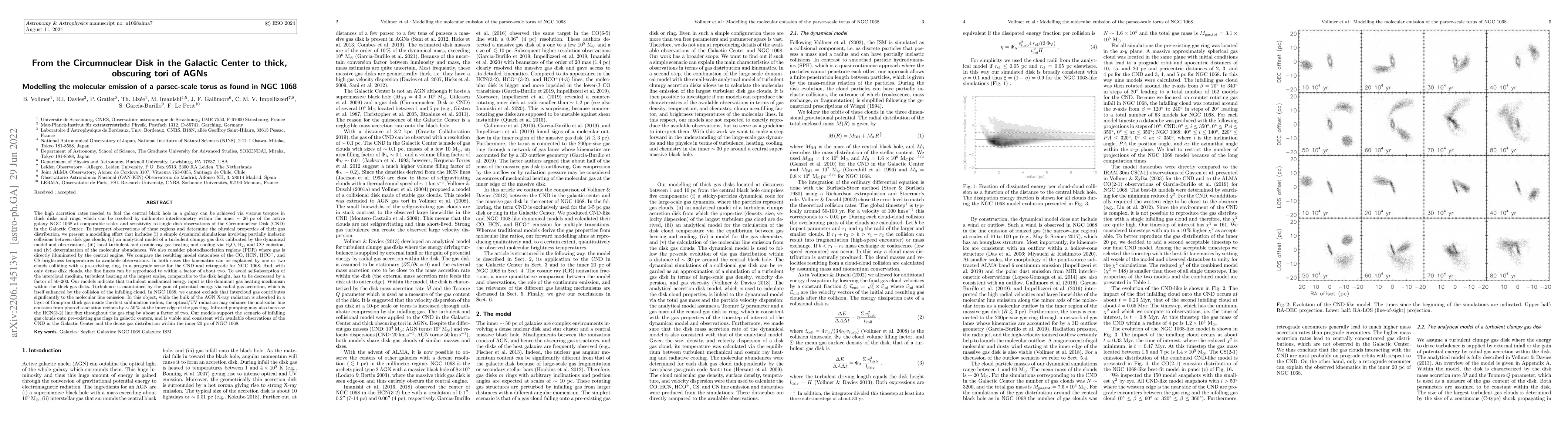 Thumbnail for From the Circumnuclear Disk in the Galactic Center to thick, obscuring
  tori of AGNs -- Modelling the molecular emission of a parsec-scale torus as
  found in NGC1068
