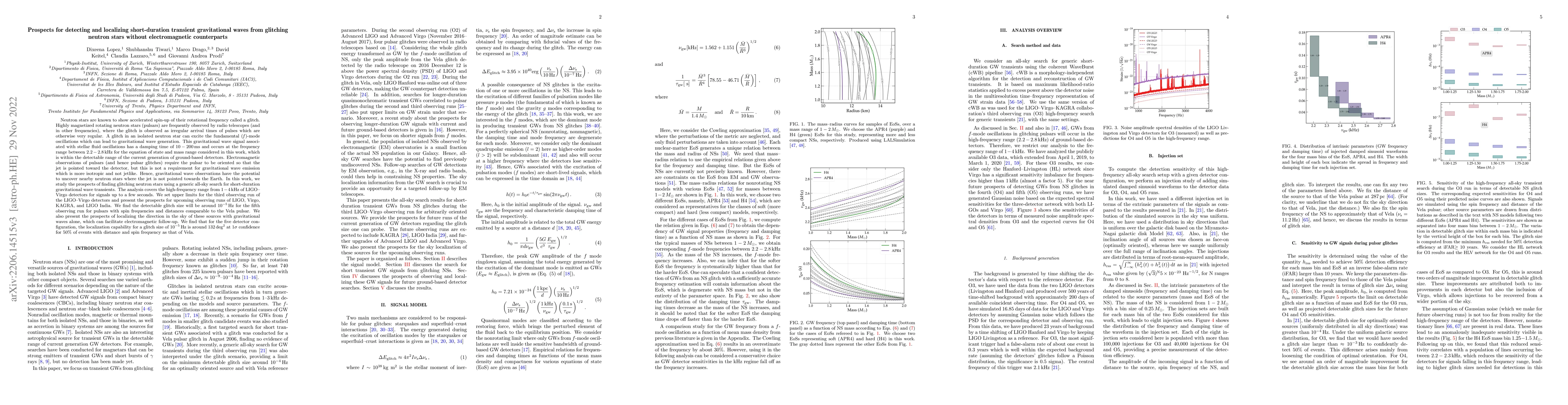 Thumbnail for Prospects for detecting and localizing short-duration transient
  gravitational waves from glitching neutron stars without electromagnetic
  counterparts