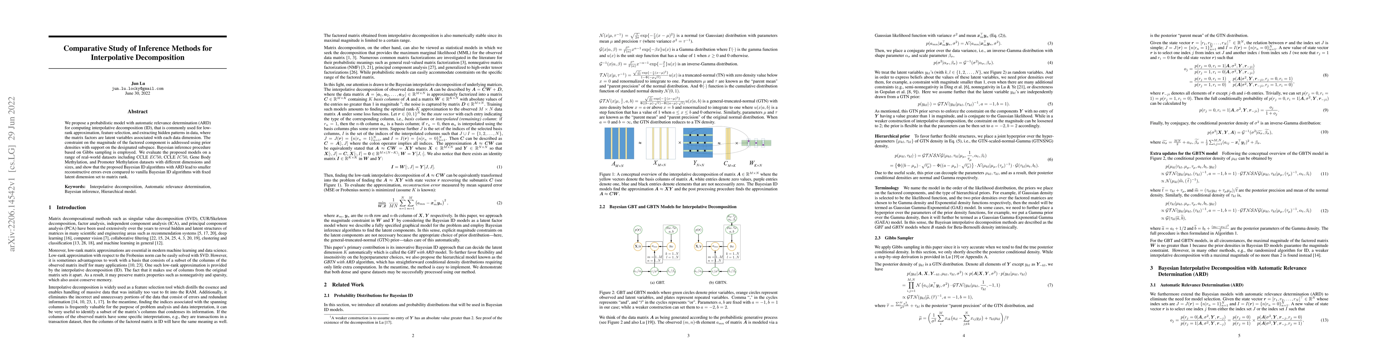 Thumbnail for Comparative Study of Inference Methods for Interpolative Decomposition