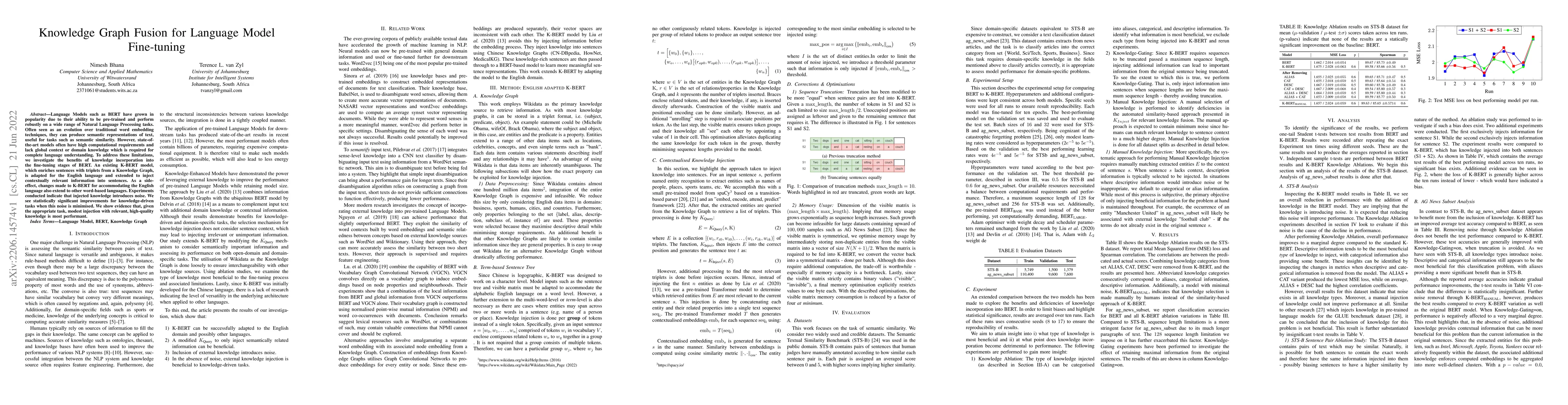 Thumbnail for Knowledge Graph Fusion for Language Model Fine-tuning