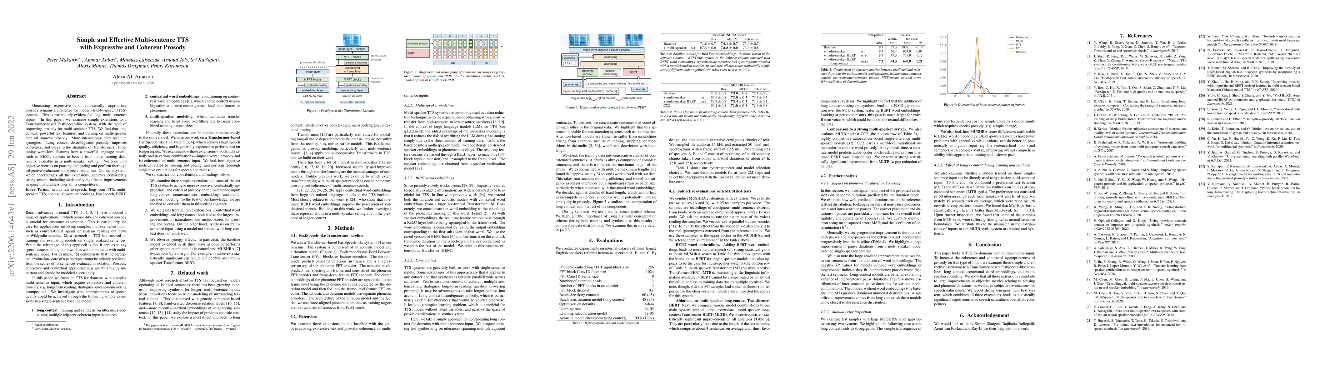 Thumbnail for Simple and Effective Multi-sentence TTS with Expressive and Coherent
  Prosody