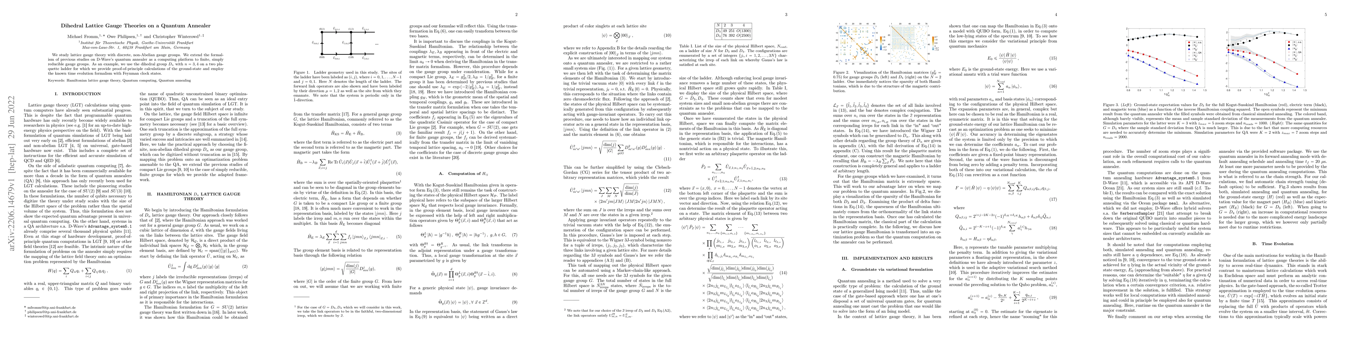 Thumbnail for Dihedral Lattice Gauge Theories on a Quantum Annealer