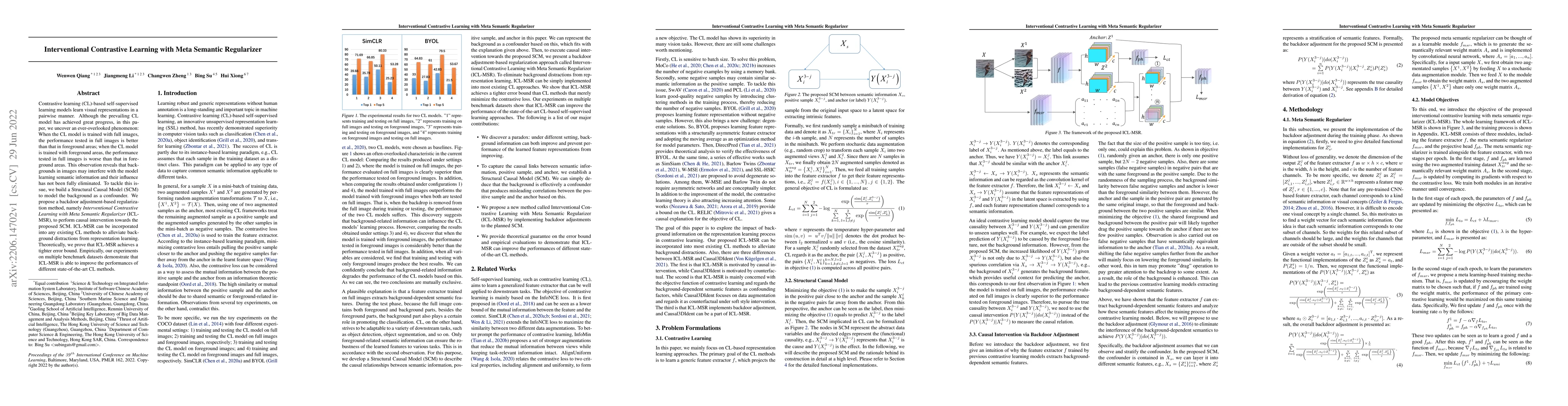 Thumbnail for Interventional Contrastive Learning with Meta Semantic Regularizer