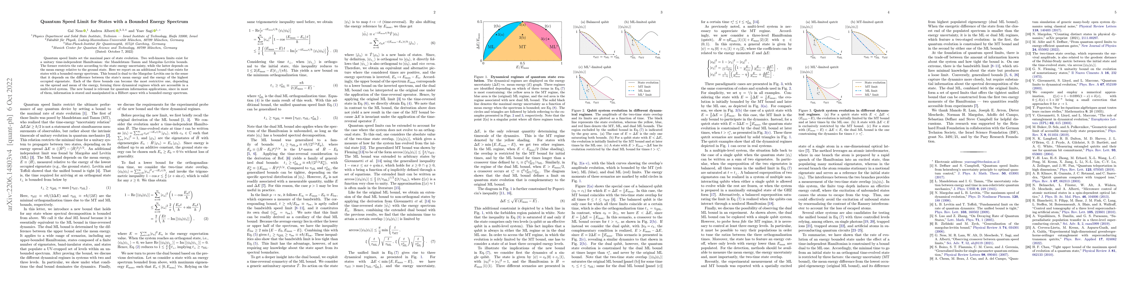 Thumbnail for Quantum Speed Limit for States with a Bounded Energy Spectrum