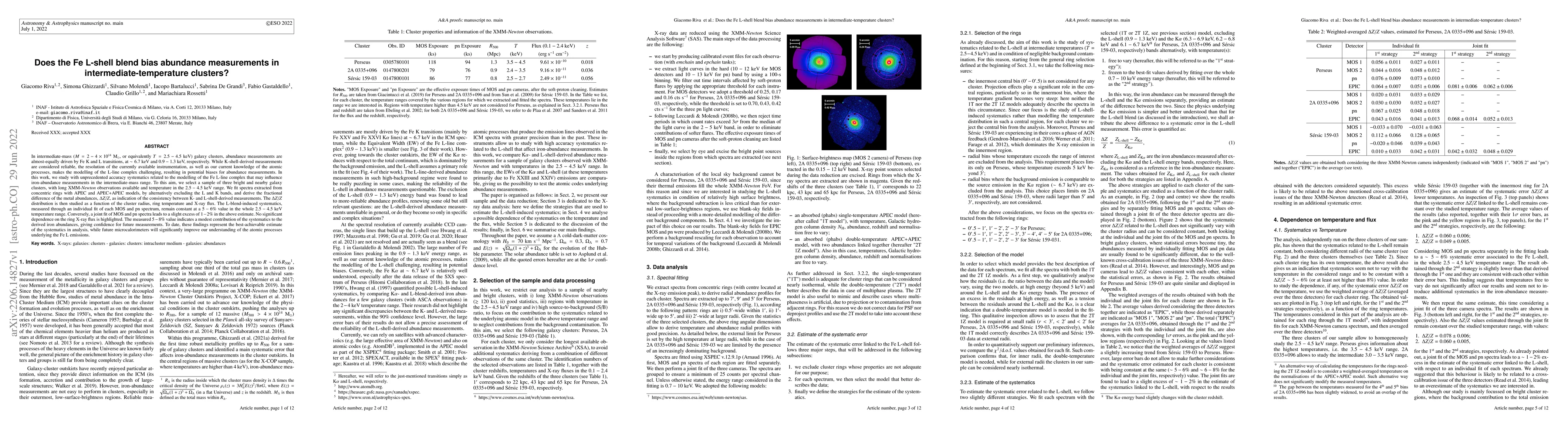 Thumbnail for Does the Fe L-shell blend bias abundance measurements in
  intermediate-temperature clusters?