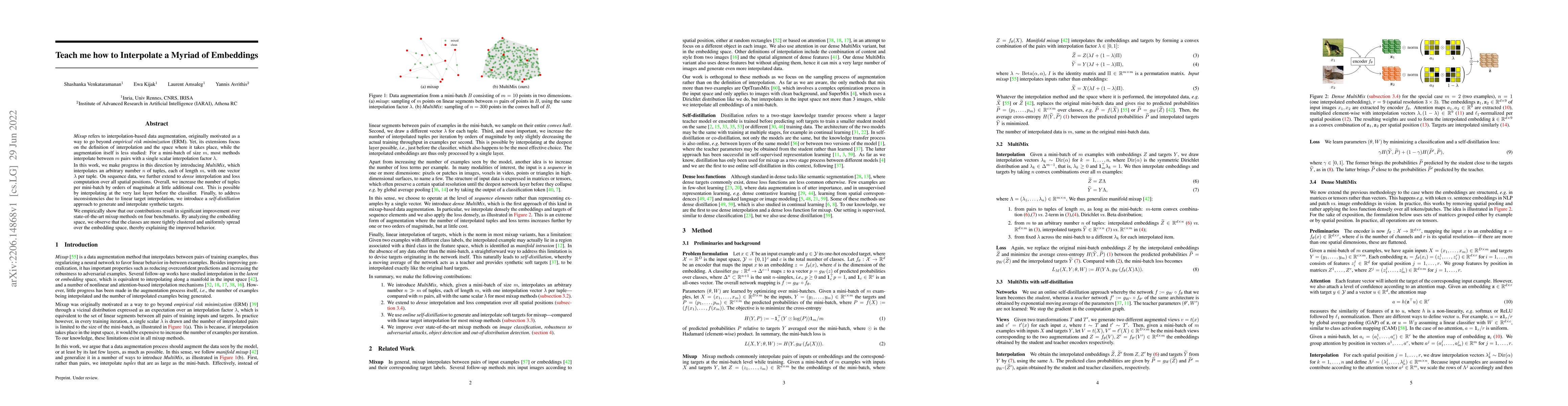 Thumbnail for Teach me how to Interpolate a Myriad of Embeddings