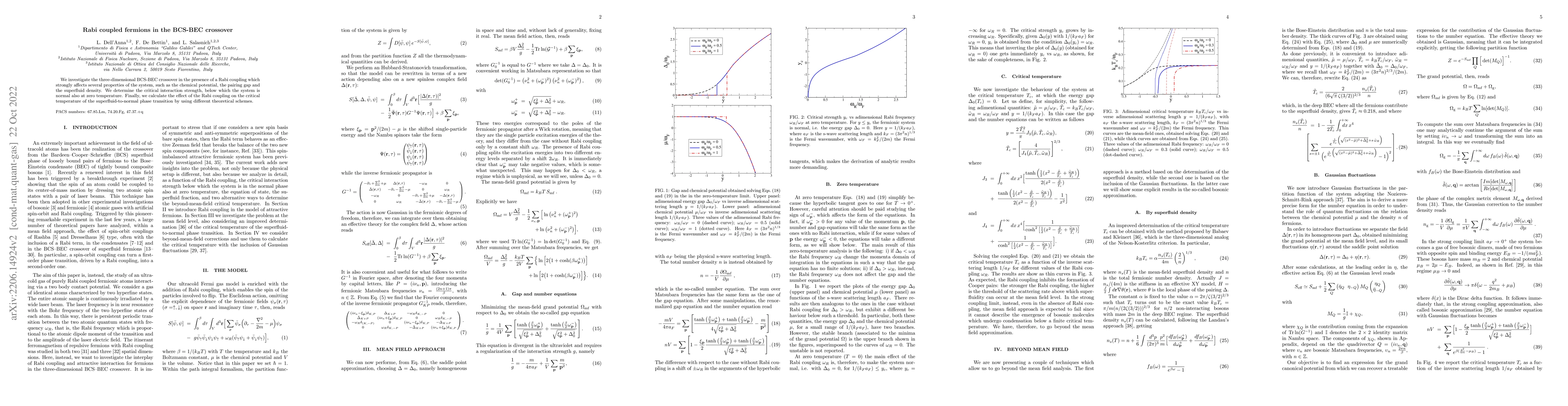 Thumbnail for Rabi coupled fermions in the BCS-BEC crossover