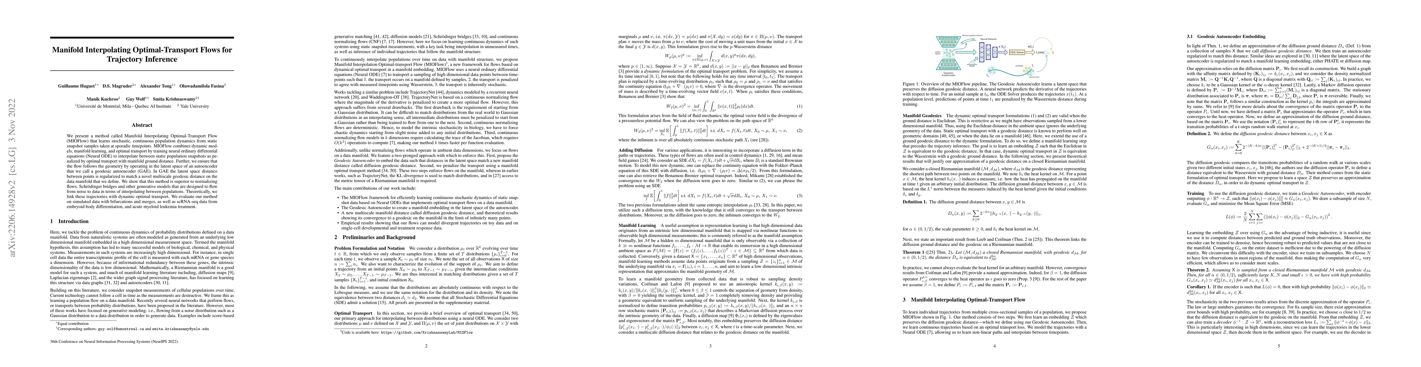 Thumbnail for Manifold Interpolating Optimal-Transport Flows for Trajectory Inference