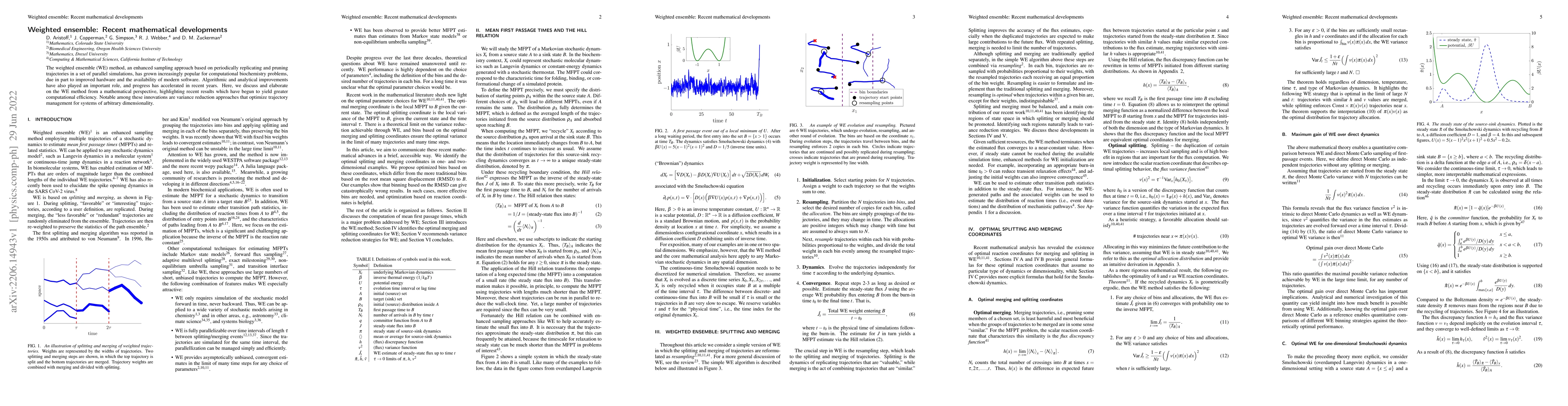 Thumbnail for Weighted ensemble: Recent mathematical developments