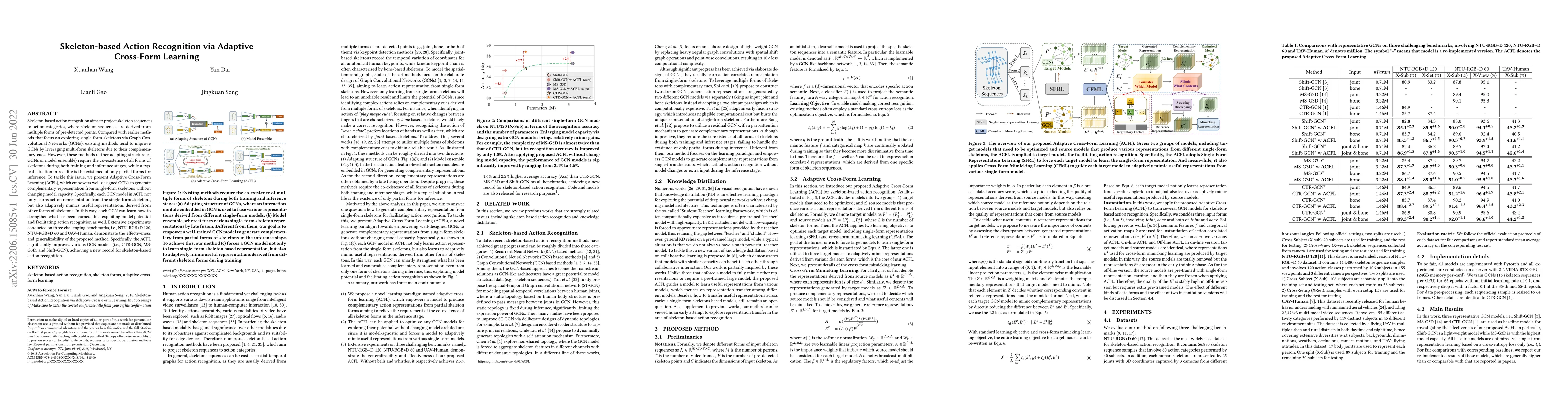 Thumbnail for Skeleton-based Action Recognition via Adaptive Cross-Form Learning