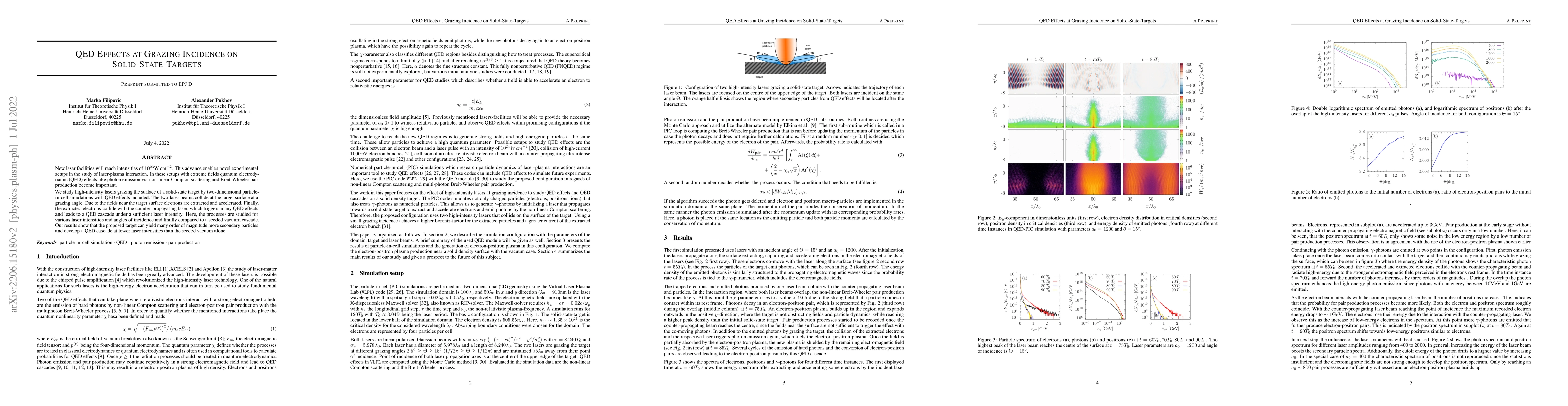 Thumbnail for QED Effects at Grazing Incidence on Solid-State-Targets