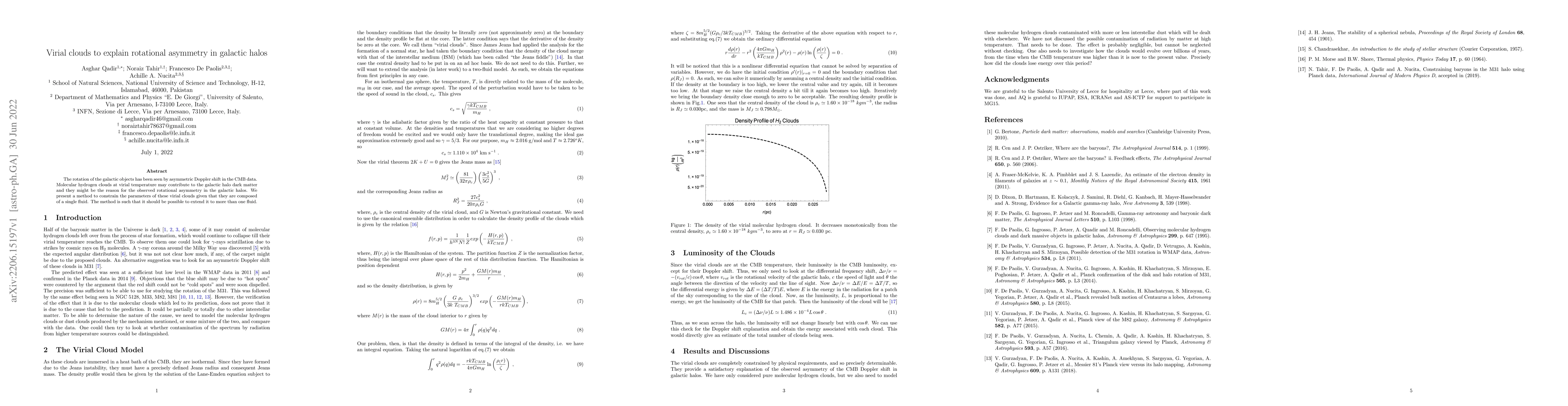 Thumbnail for Virial clouds to explain rotational asymmetry in galactic halos