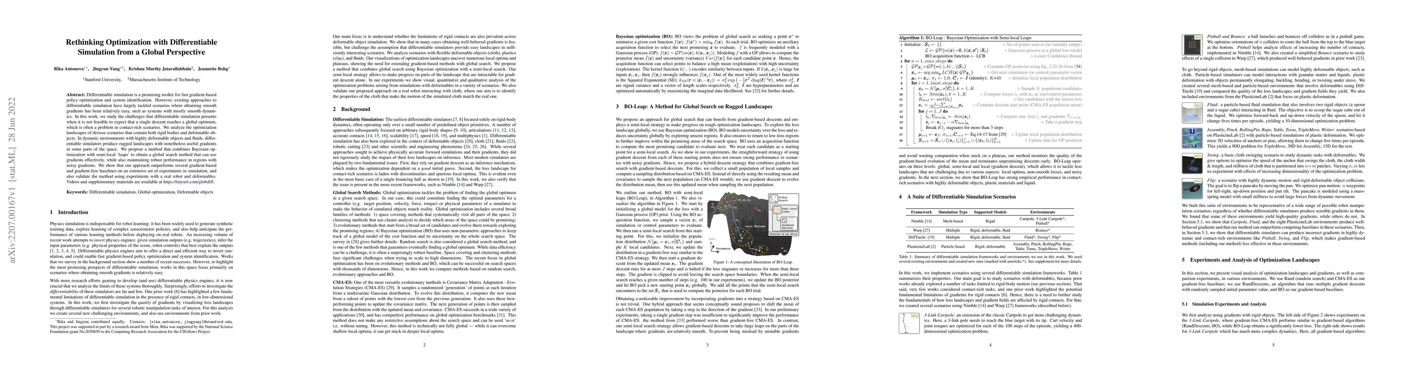 Thumbnail for Rethinking Optimization with Differentiable Simulation from a Global
  Perspective