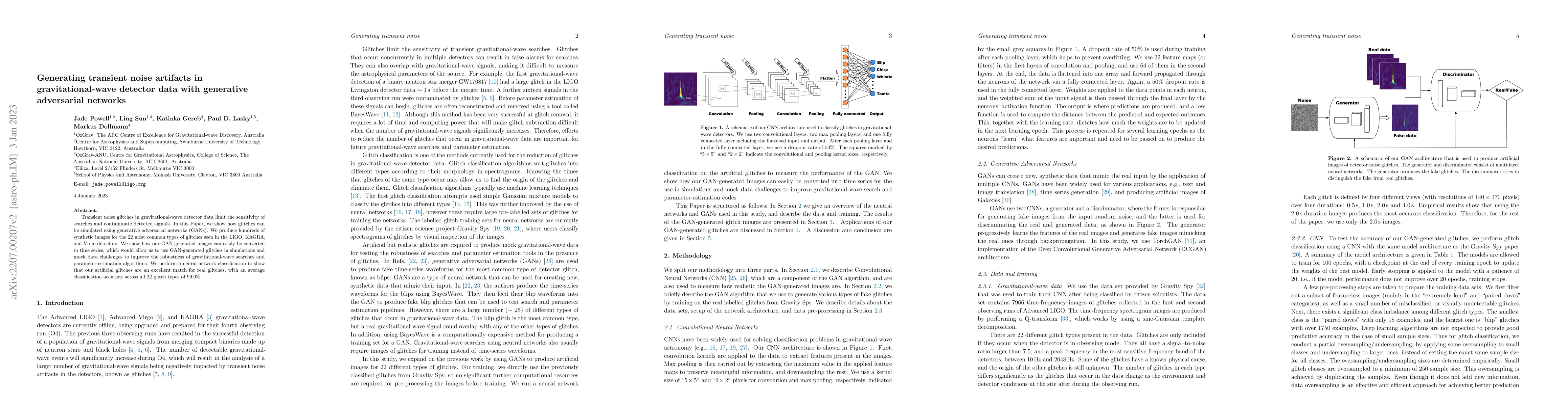 Thumbnail for Generating transient noise artifacts in gravitational-wave detector data
  with generative adversarial networks