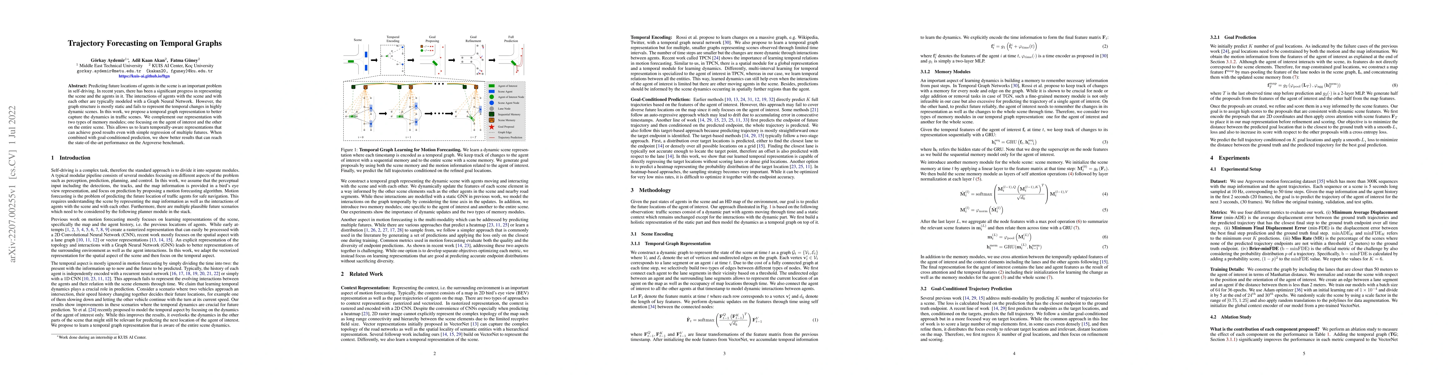 Thumbnail for Trajectory Forecasting on Temporal Graphs