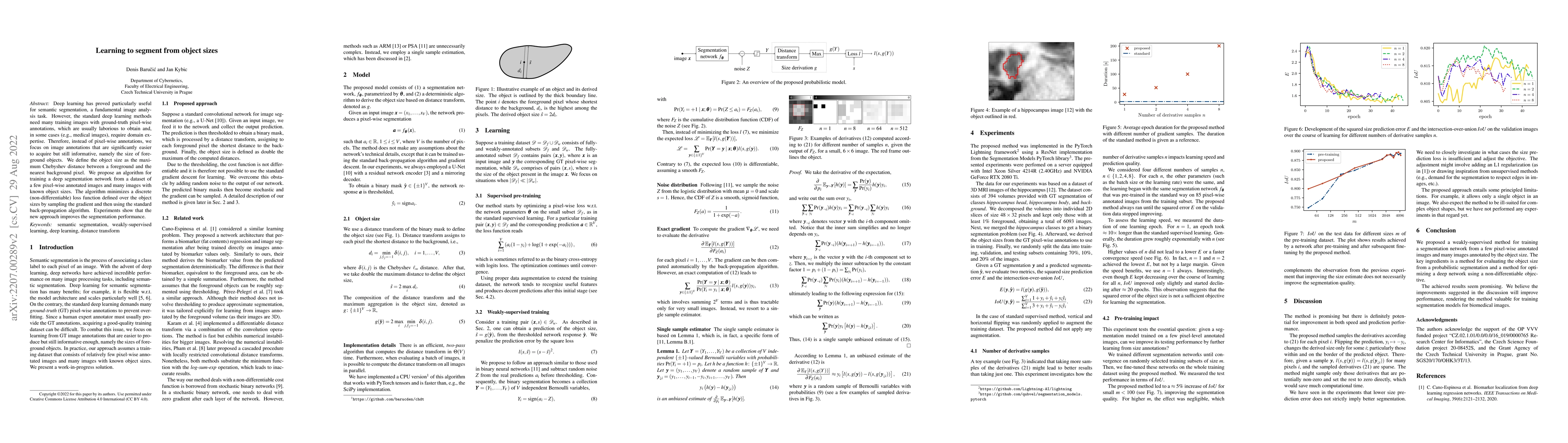 Thumbnail for Learning to segment from object sizes