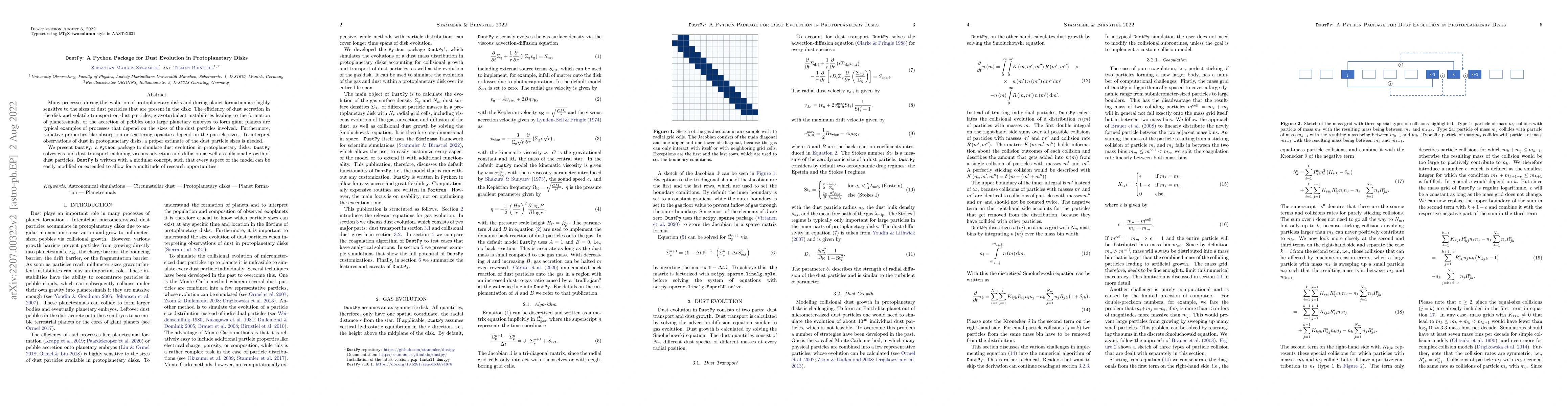 Thumbnail for DustPy: A Python Package for Dust Evolution in Protoplanetary Disks