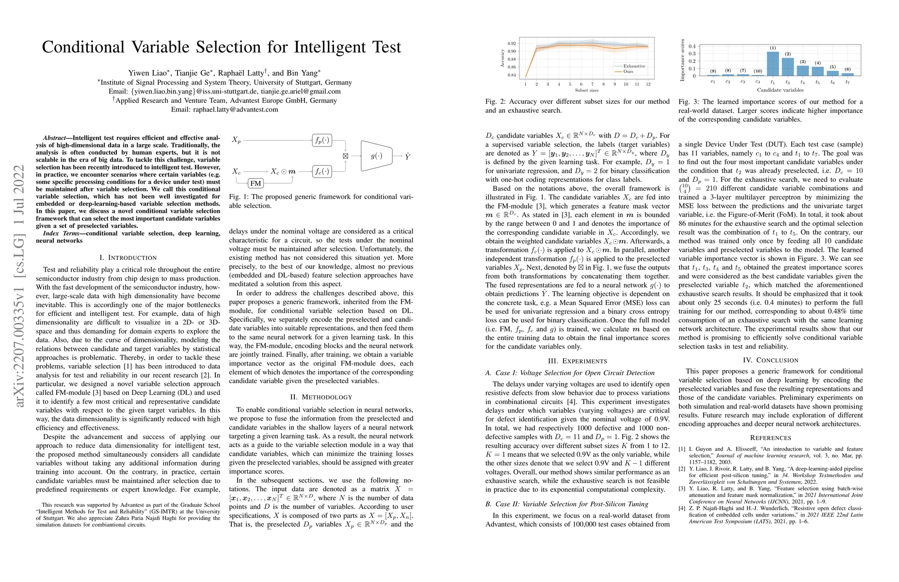Thumbnail for Conditional Variable Selection for Intelligent Test