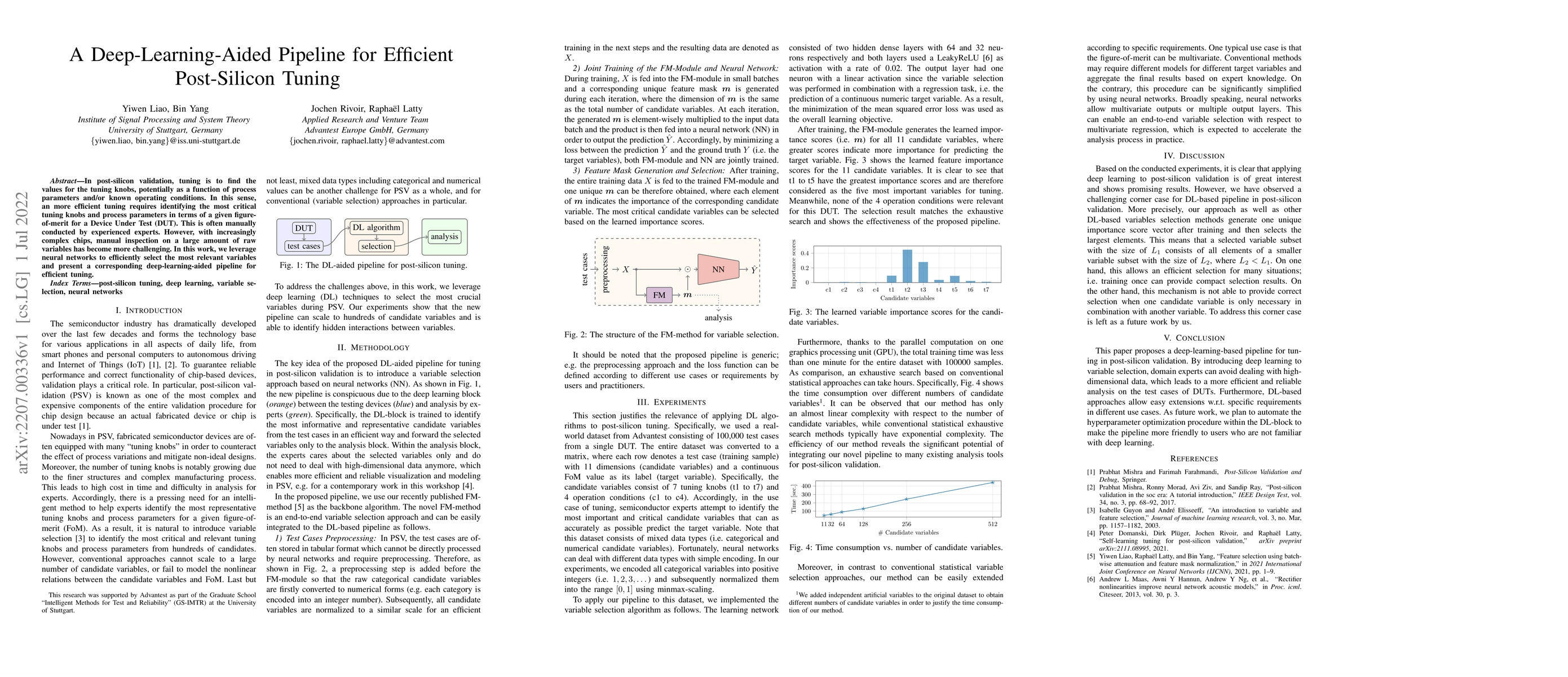 Thumbnail for A Deep-Learning-Aided Pipeline for Efficient Post-Silicon Tuning