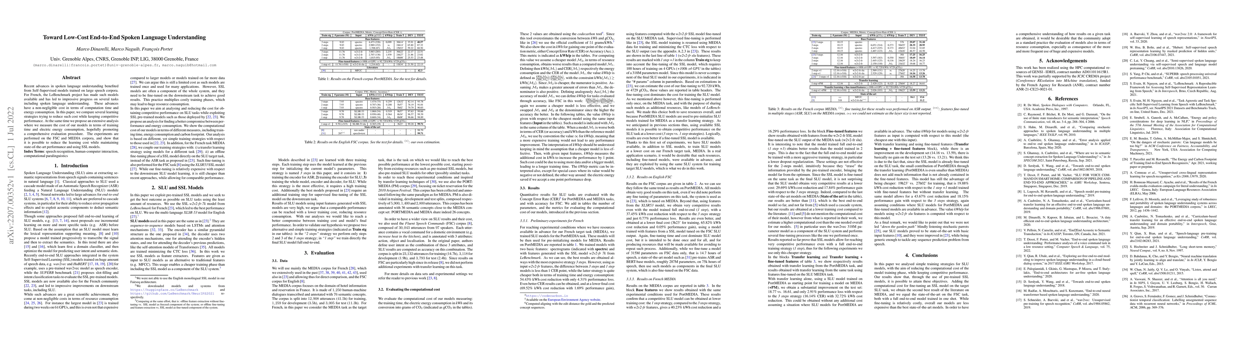 Thumbnail for Toward Low-Cost End-to-End Spoken Language Understanding