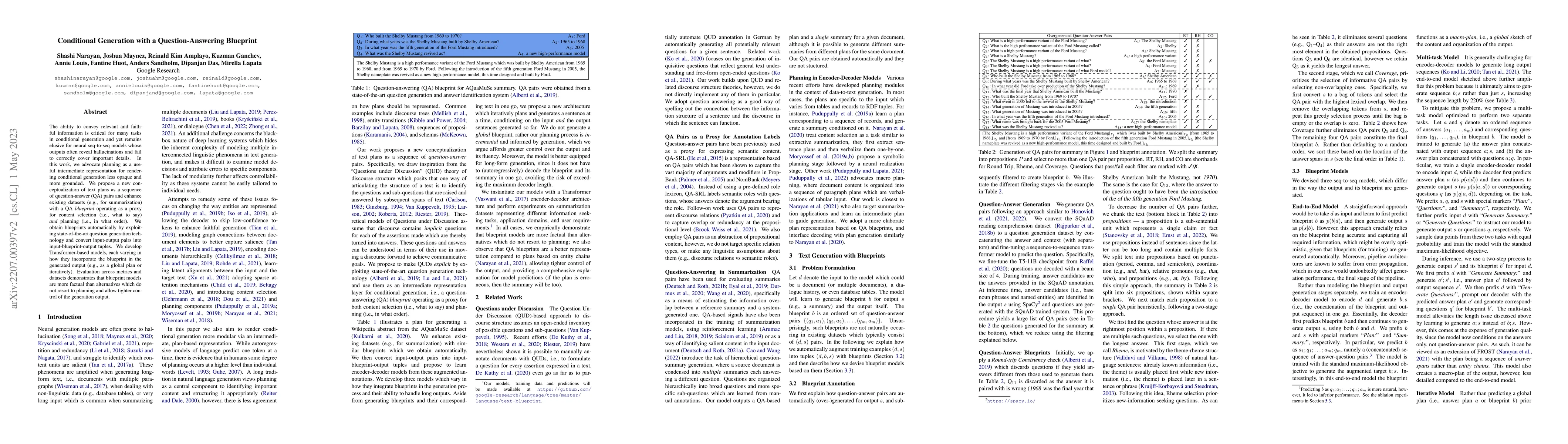Thumbnail for Conditional Generation with a Question-Answering Blueprint