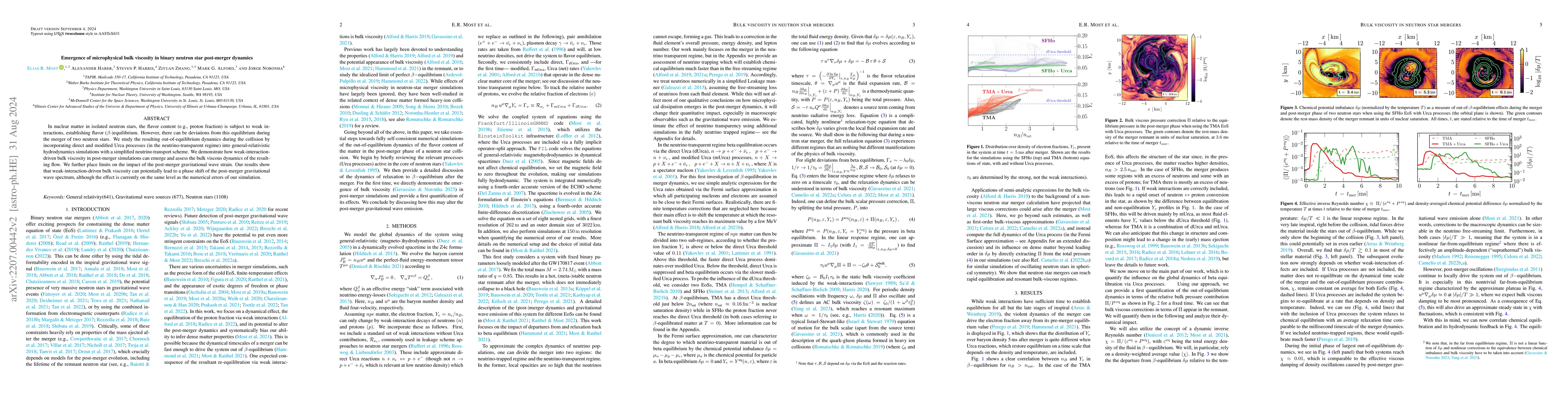 Thumbnail for Emergence of microphysical viscosity in binary neutron star post-merger
  dynamics