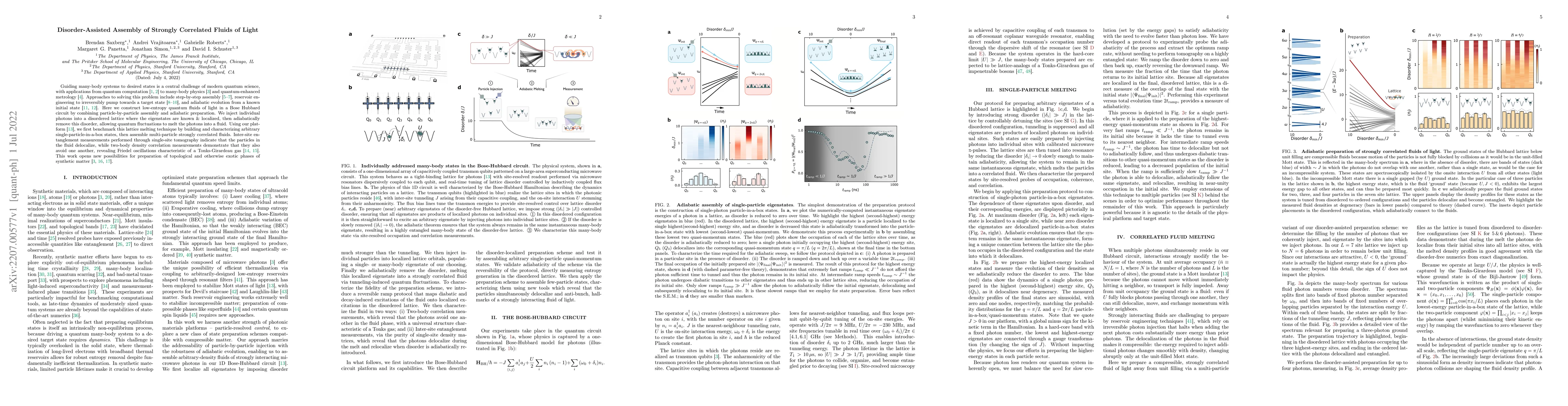 Thumbnail for Disorder-Assisted Assembly of Strongly Correlated Fluids of Light