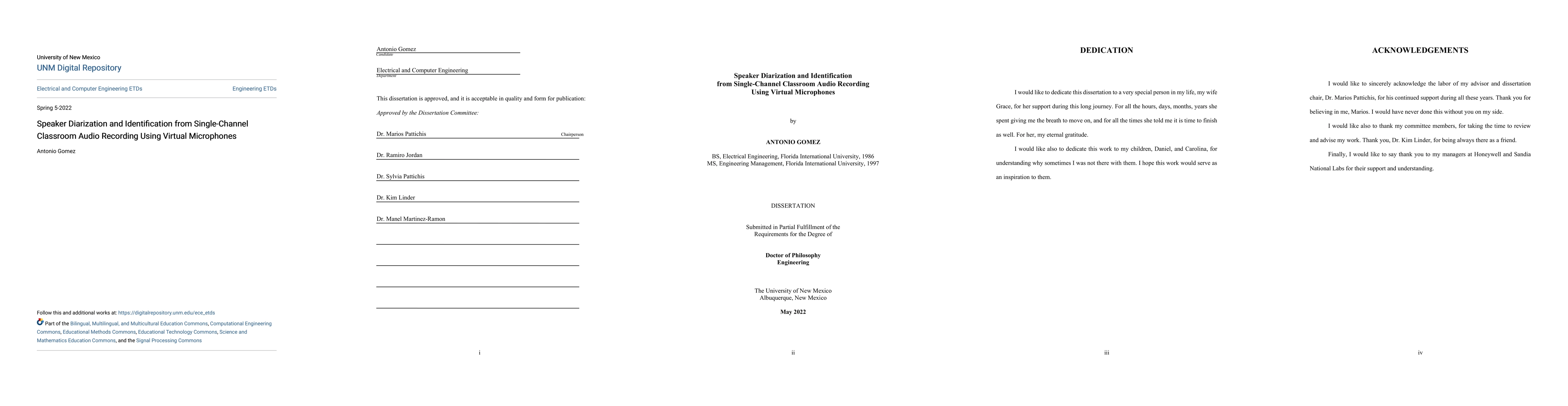 Thumbnail for Speaker Diarization and Identification from Single-Channel Classroom
  Audio Recording Using Virtual Microphones