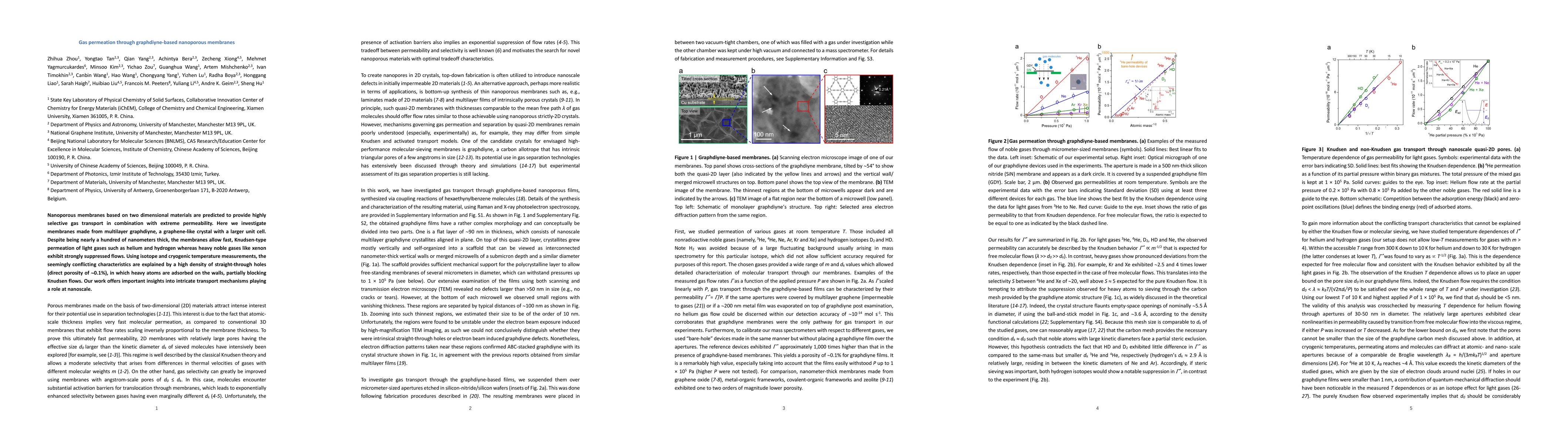 Thumbnail for Gas permeation through graphdiyne-based nanoporous membranes