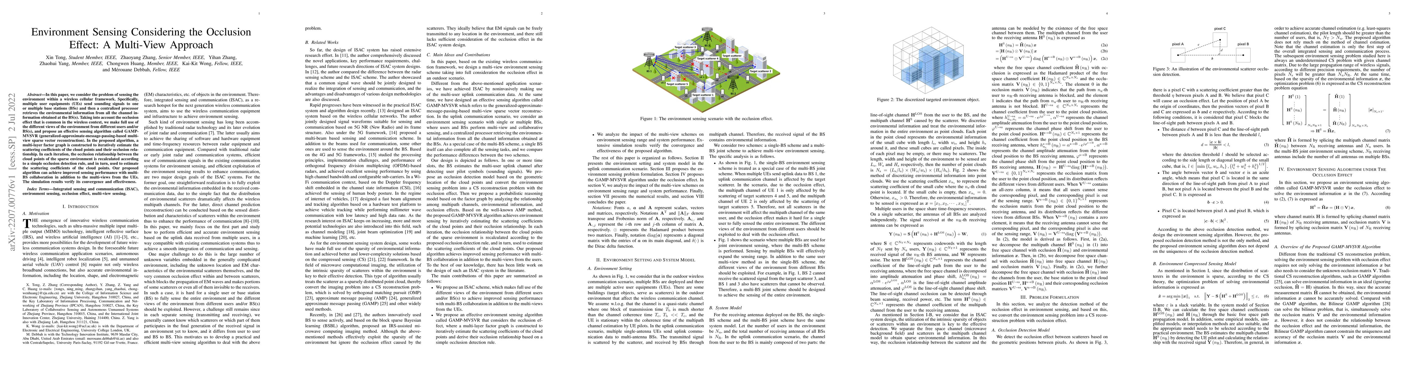 Thumbnail for Environment Sensing Considering the Occlusion Effect: A Multi-View
  Approach